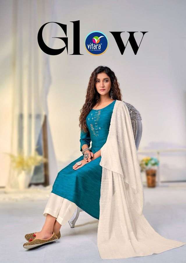 VITARA FASHION PRESENTS GLOW FANCY EMBROIDERY WHOLESALE READYMADE COLLECTION